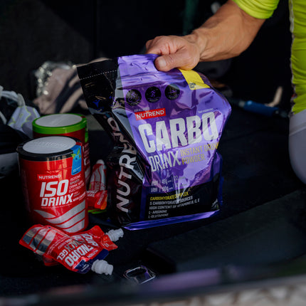 Nutrend Carbo Drink 1000 gramos 22 servicios - Rápida absorción, Energía rápida- Lemon