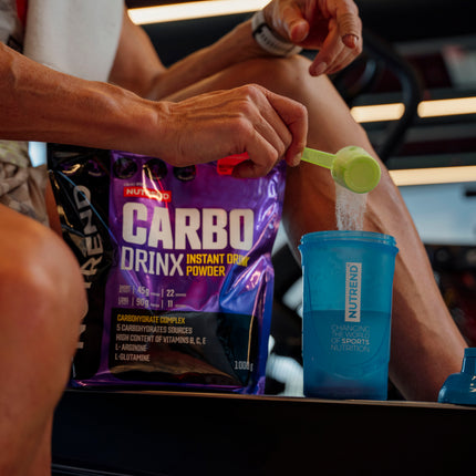 Nutrend Carbo Drink 1000 gramos 22 servicios - Rápida absorción, Energía rápida- Lemon