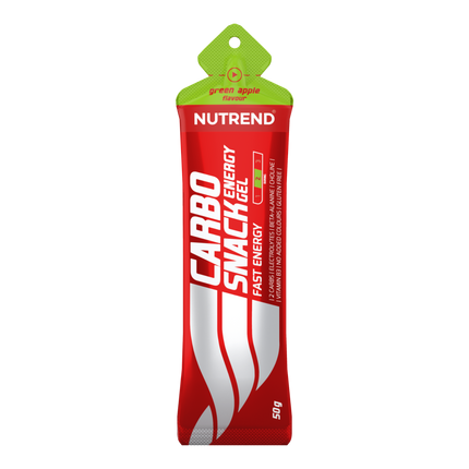 Nutrend Carbosnack Sachet Green Apple