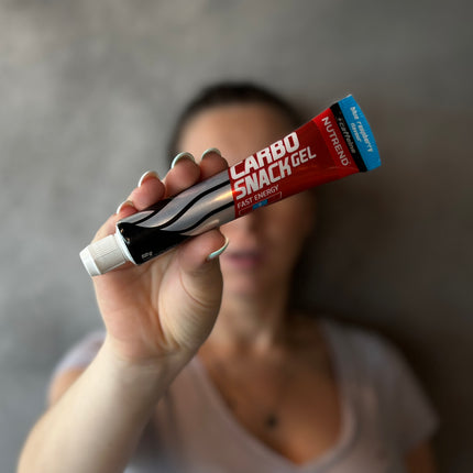 Nutrend Carbosnack Gel Energético con Cafeína Cola Tubo 50g x12 Chile