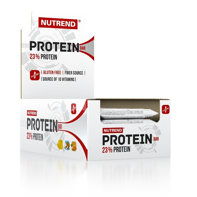 Nutrend Protein Bar Coco en Chocolate de Leche 23% Proteína – Caja 24 Barras 55g Chile