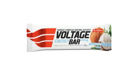 Nutrend Voltage Energy Bar 65 g Caja de 25 Barras Energética para Deportes y Actividades de Resistencia
