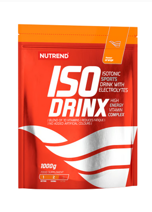 Nutrend Isodrinx 1000 g | Bebida Isotónica en Polvo · Hidratación y Reposición de Electrolitos