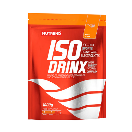 Nutrend Isodrinx 1000 g | Bebida Isotónica en Polvo · Hidratación y Reposición de Electrolitos