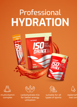 Nutrend Isodrinx 1000 g | Bebida Isotónica en Polvo · Hidratación y Reposición de Electrolitos