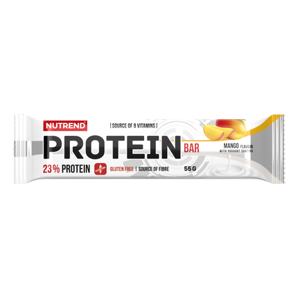 Nutrend Protein Bar Mango en Cobertura de Yogur 23% Proteína – Caja 24 de  Barras 55g Chile