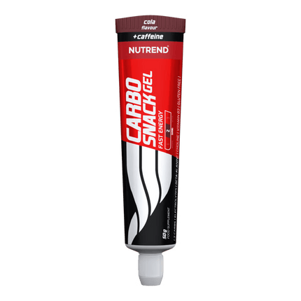 Nutrend Carbosnack Gel Energético con Cafeína Cola Tubo 50g x12 Chile